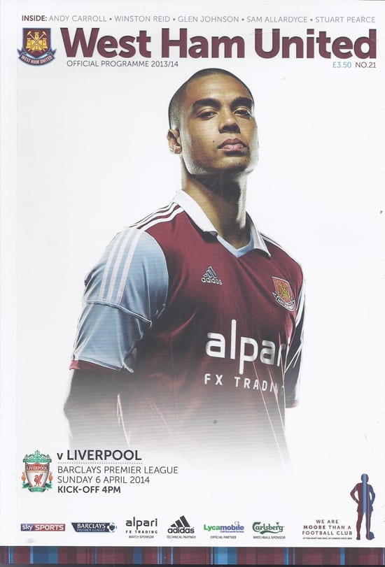 West Ham United FC v Liverpool FC